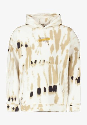 Felpa con cappuccio - off white