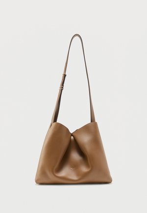 BLOOM LARGE - Torba čez telo - cognac