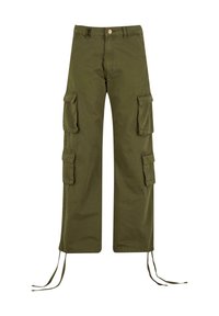 Pantalon cargo - khaki