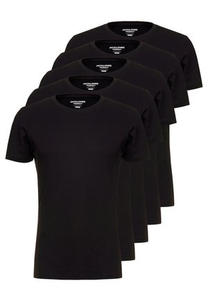 JORBASIC 5 PACK  - T-shirts basic - black