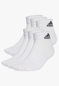 THIN AND LIGHT SPORTSWEAR ANKLE 6 PAIRS - Socks - white   black