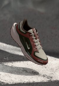 Nike Performance PEGASUS 41 GORE-TEX - Road running shoes - malt/barely green/sequoia/red sepia/burgundy crush/platinum violet