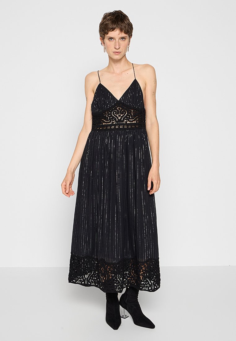 TWINSET Maxi-jurk zwart
