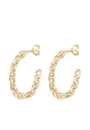 HOOPS CHAIN LOOK TREND - Kõrvarõngad - gold-coloured