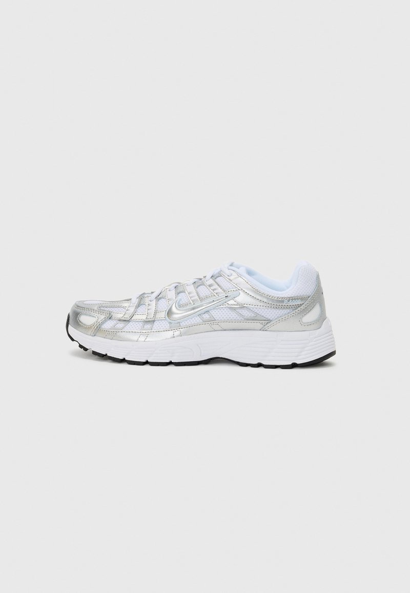 Nike Sportswear - P-6000 - Sportbačiai - white/silver-coloured/blue tint/black, Padidinti