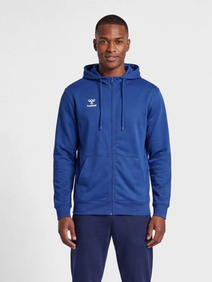 Hummel, HMLGO 2.0 - Zip-up sweatshirt - true blue