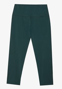 ESSENTIAL CAPRI HIGH RISE LEGGINGS - Leggingek - dark green
