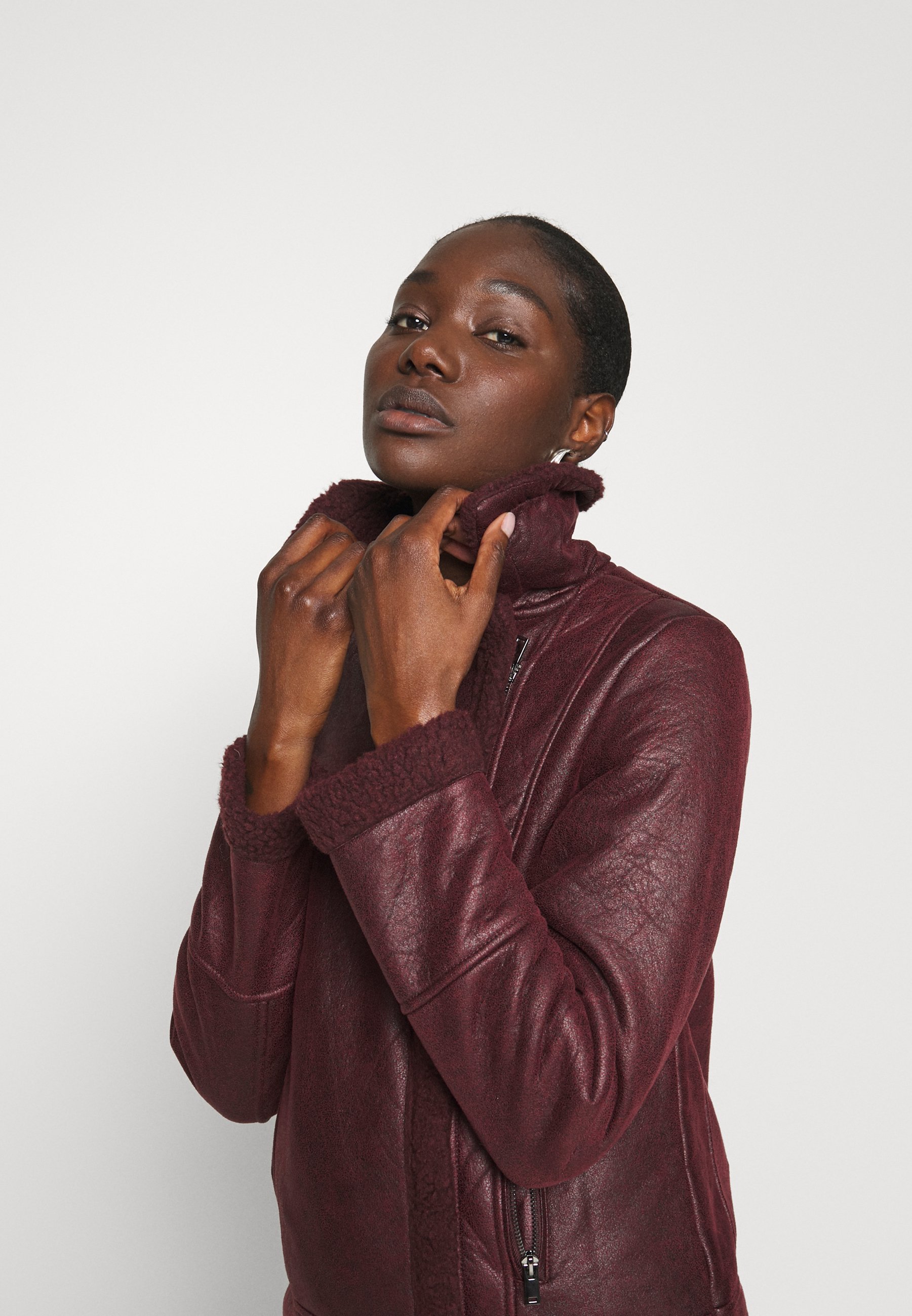 dorothy perkins shearling jacket