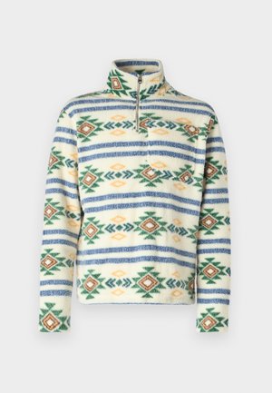 Jack & Jones JORIBIZA HALF ZIP - Vesta od flisa - bright white