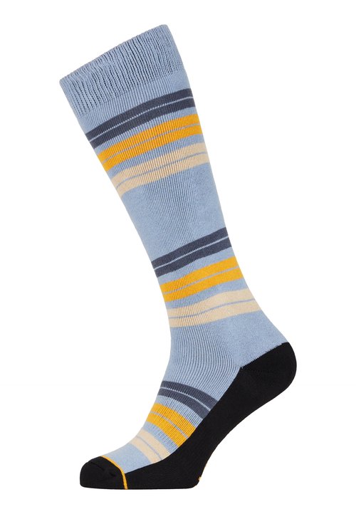 Calze Uomo Moda Con Bandiera Ucraina - Motivo Ripetuto, Supporto Orgoglio, Anti-Guerra - Blu, Athletic