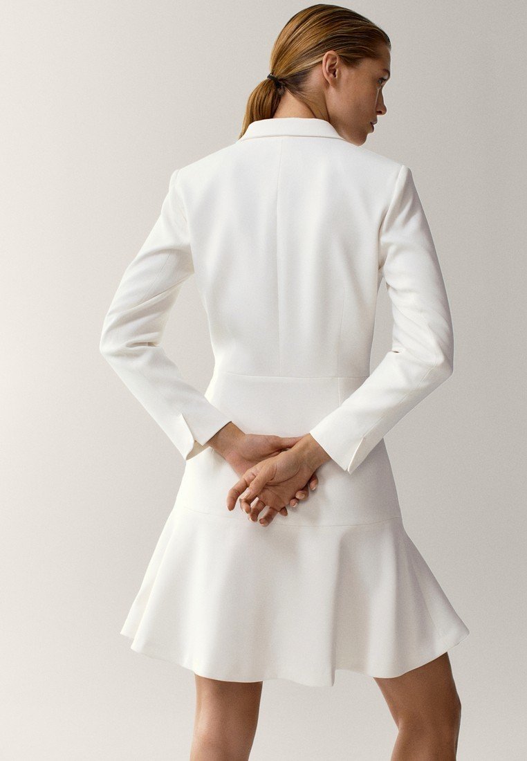 robe blanche zalando