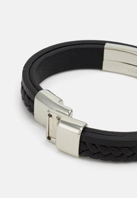 Pier One Armbånd - silver-coloured/black
