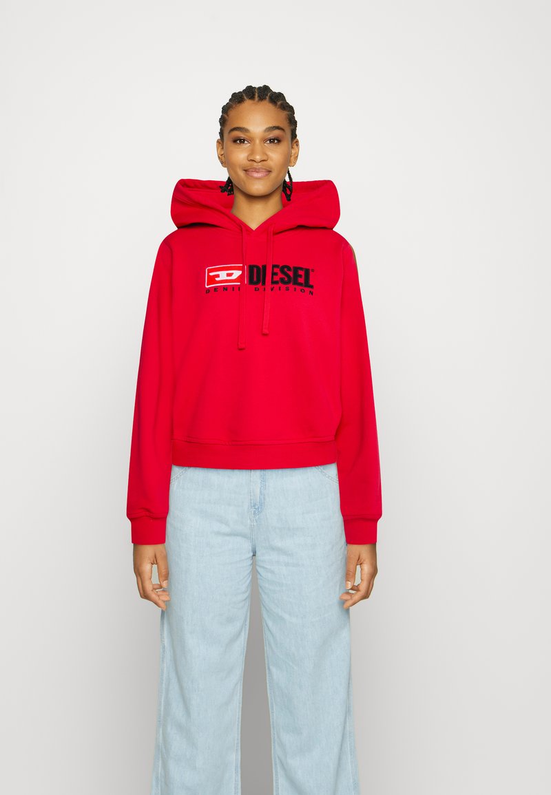 Damen Sweatshirts | Diesel REGGY HOOD Sweatshirt red/rot - JY26216 Damen Sweatshirts | Diesel REGGY HOOD Sweatshirt red/rot - JY26216