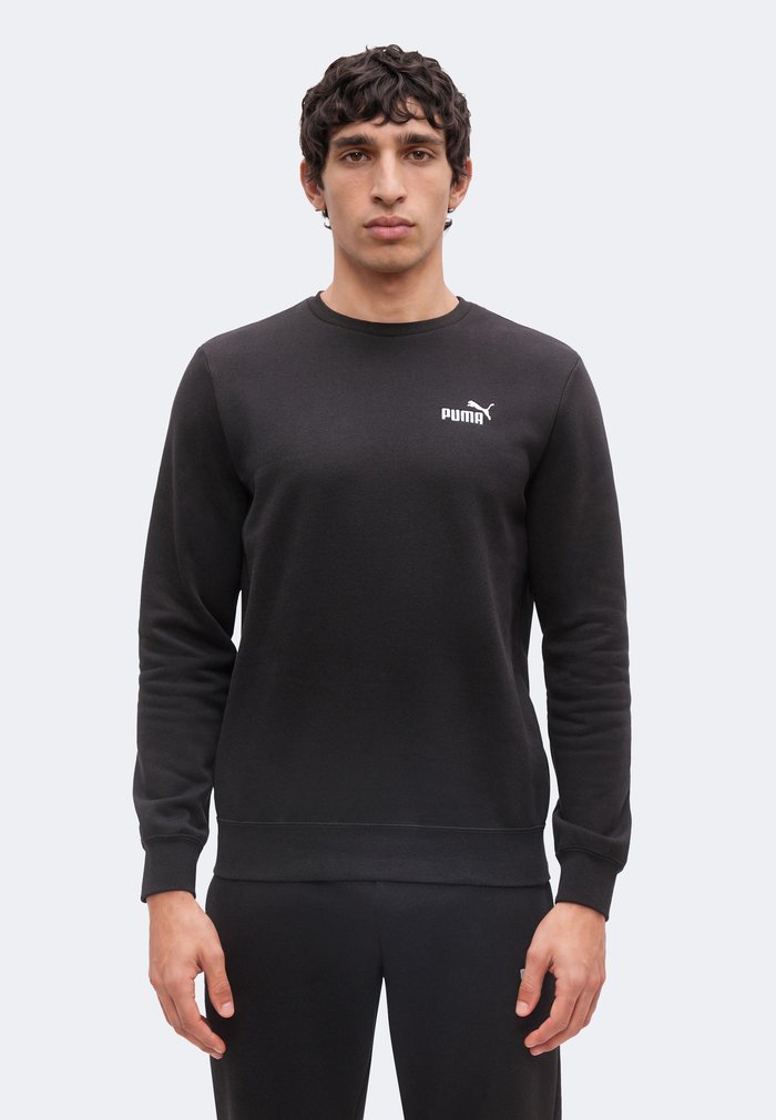 PUMA SMALL NO.1 LOGO CREW - Sweatshirt - black