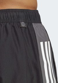 adidas Performance COLORBLOCK STRIPES  - Bañador corto - black   grey six