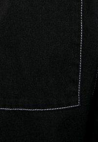 Bershka - PARACHUTE  - Straight leg -farkut - black - 5