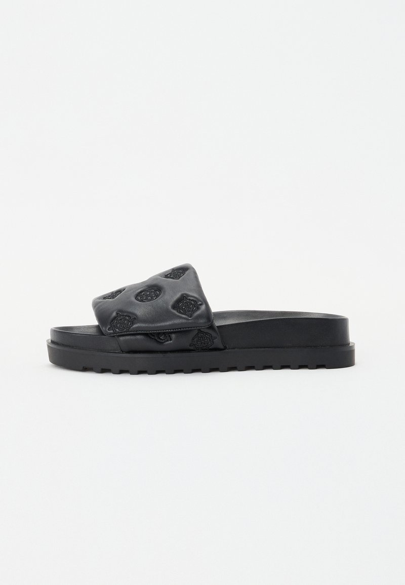 Guess - FABIO - Papuci - black, Extindeți