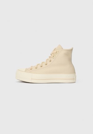 CHUCK TAYLOR ALL STAR LIFT - Sneakers high - light dune/egret