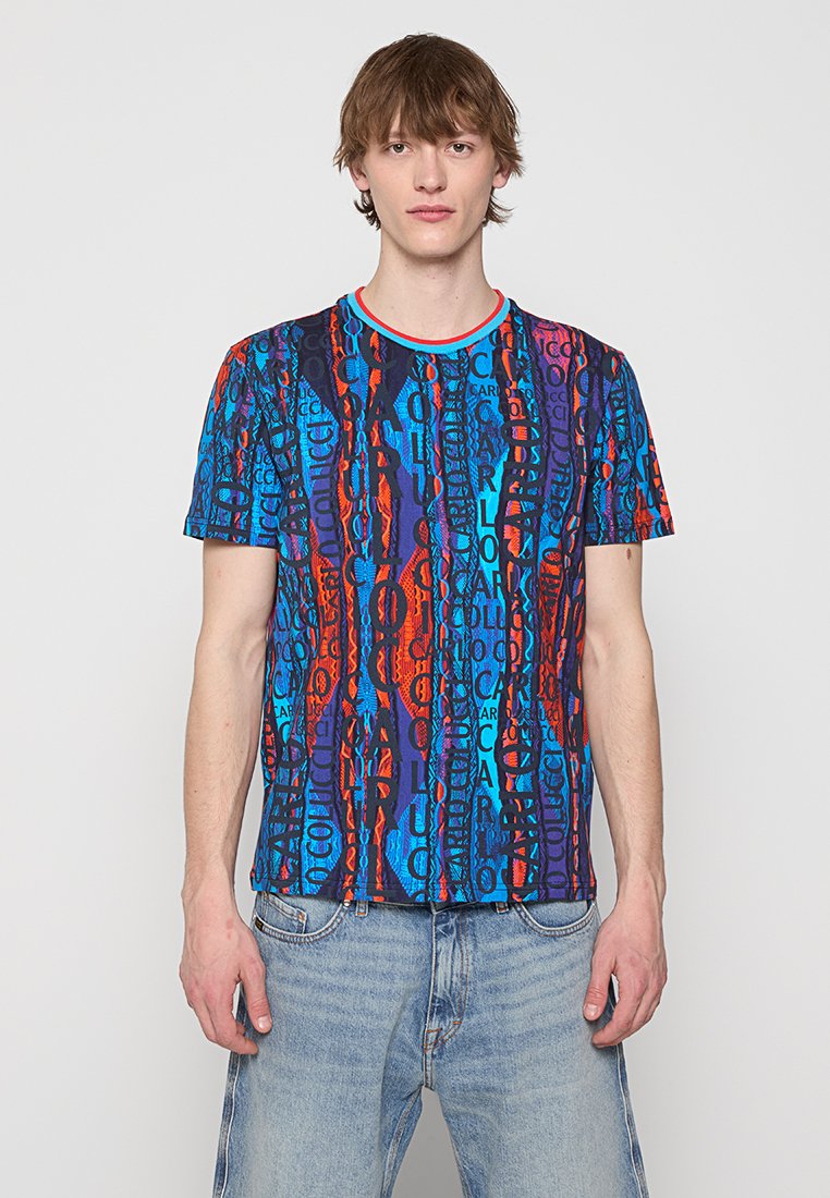 carlo colucci T-shirt print meerkleurig