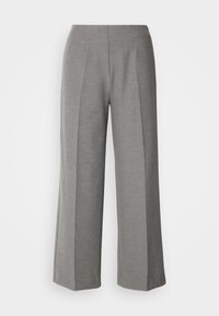 CULOTTE STYLE LOOK - Trousers - medium stone melange
