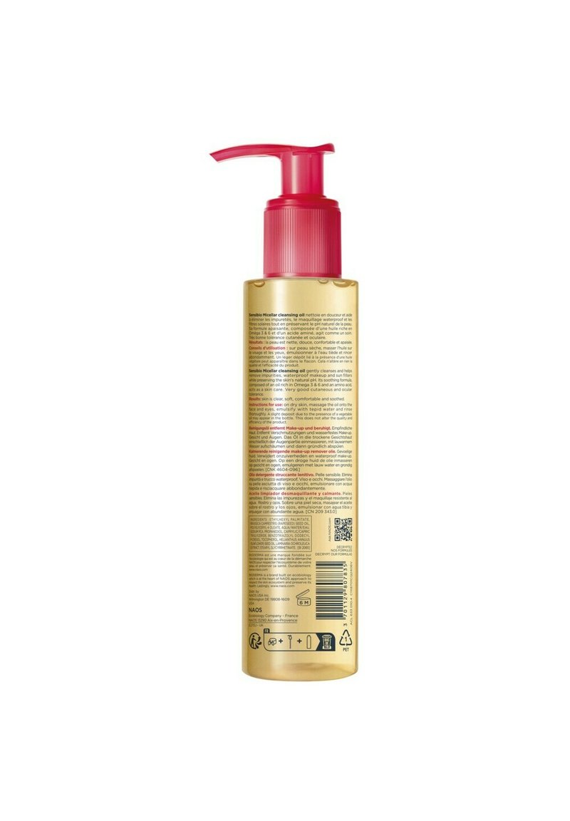 Bioderma BIODERMA SENSIBIO REINIGUNGSL SENSIBIO REINIGUNGSL - Huile pour  le visage - gelb/jaune - ZALANDO.FR