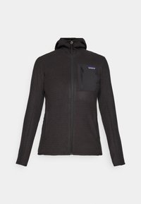 R1 AIR FULL ZIP HOODY - Fleece jacket - black