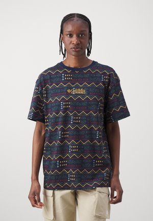 Columbia SEQUOIA GROVE™ TEE - Print T-shirt - collegiate navy/horizons