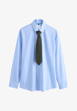 Next, REGULAR FIT - SHIRT AND TIE SET . - Hemd - blue navy knit