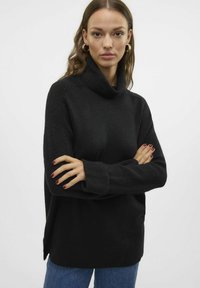 Vero Moda VMJUPITER  - Strickpullover - black