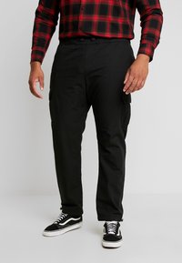 Urban Classics - RIPSTOP PANTS  - Reisitaskuhousut - black Pienoiskuva 1