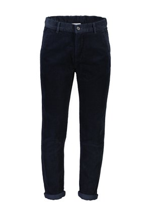 CROPPED PANTS - Trousers - blue