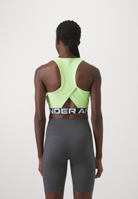 Under Armour HEATGEAR TANK - Felső - morph green/white
