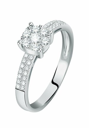 Ring - weißgold-colored