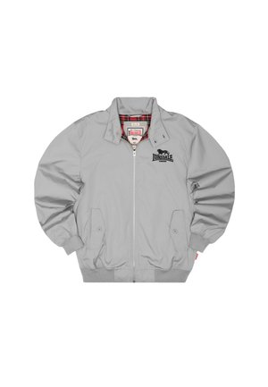 Lonsdale, LONSDALE HERREN JACKE SCHMALE PASSFORM CLASSIC - Giubbotto Bomber - grey black