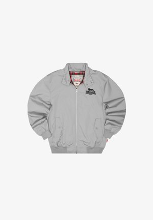 Lonsdale, LONSDALE HERREN JACKE SCHMALE PASSFORM CLASSIC - Giubbotto Bomber - grey black
