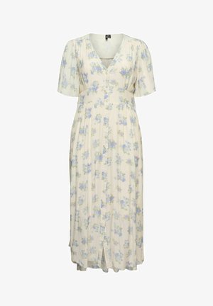 Vero Moda Curve, SMOCK DRESS VMCBELLA LONG DRESS - Robe longue - birch