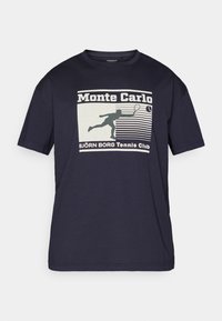 GYM OVERSIZED - Trükipildiga T-särk - night sky