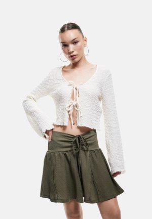A-lijn rok - khaki