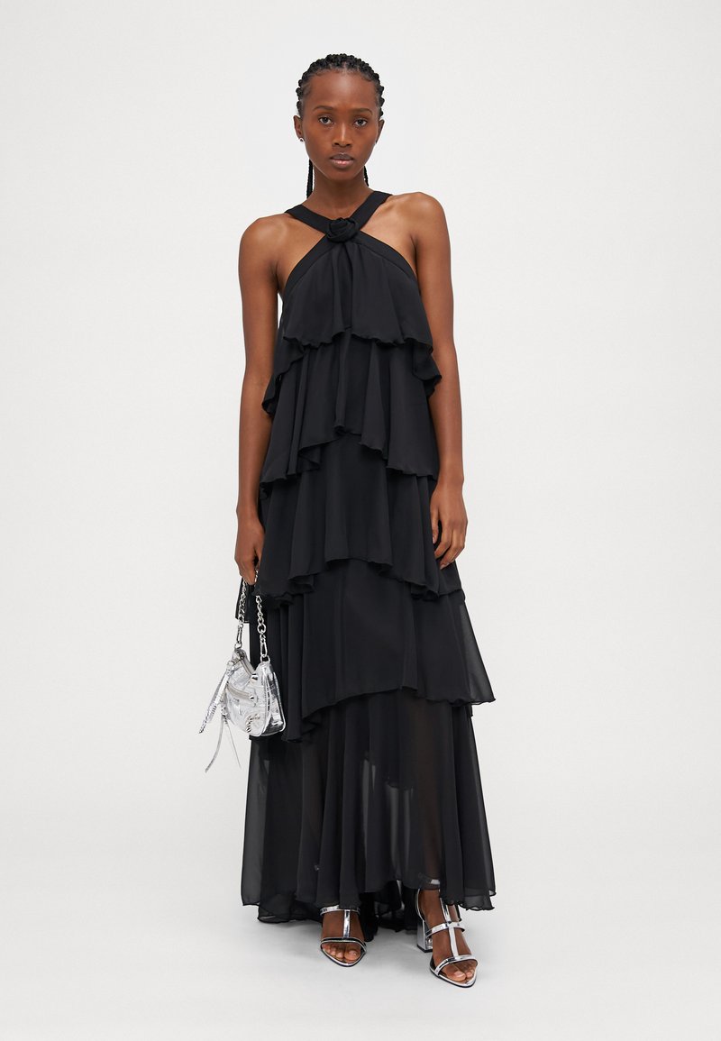 chinese dress ladies Felicia Ruffle Maxi Dress