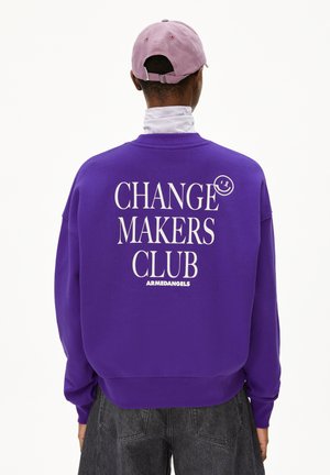 ALIZAA CHAANGE  - Sweater - indigo lilac