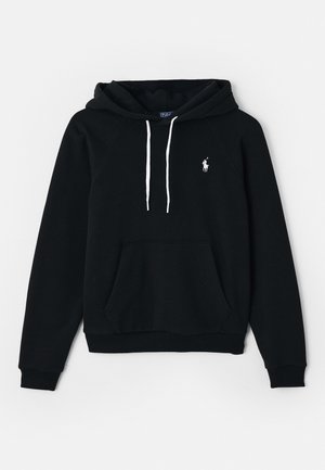 SHRUNKEN FIT HOODIE - Sweatshirt - black
