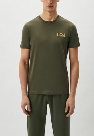 EA7 Emporio Armani T-shirt basic - verde militare