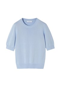 AUGUST - Basic póló - sky blue
