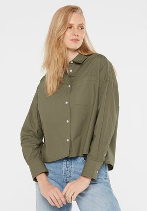 Hemdbluse - new khaki