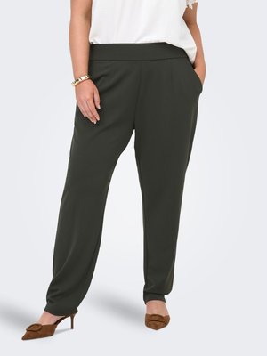 ONLY Carmakoma HOSE CARSTILLA ZIGARETTENHOSE - Kalhoty - peat
