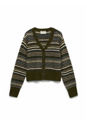 Vero Moda, CARDIGAN AWDANAE KNIT CARDIGAN - Gilet - rifle green
