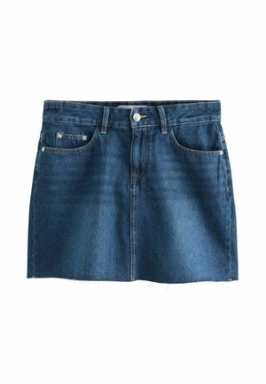 Next, TALL FIT - HOURGLASS DENIM MINI SKIRT - Gonna a campana - denim dark blue