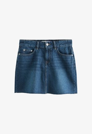 Next, TALL FIT - HOURGLASS DENIM MINI SKIRT - Gonna a campana - denim dark blue