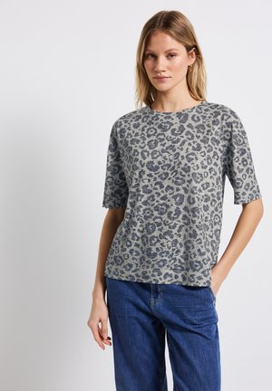 AUSBRENNER - T-shirt print - beige