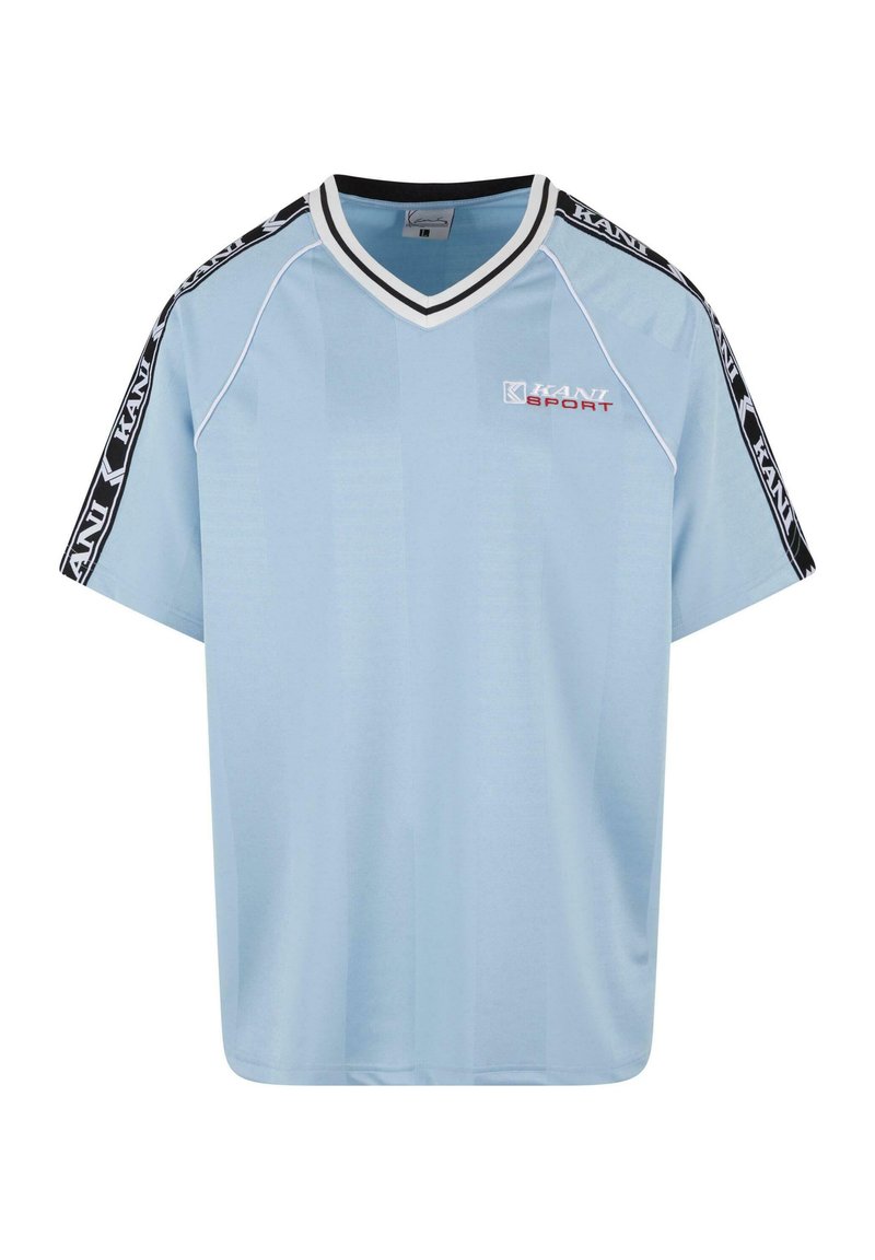 Karl Kani T-shirt print lichtblauw